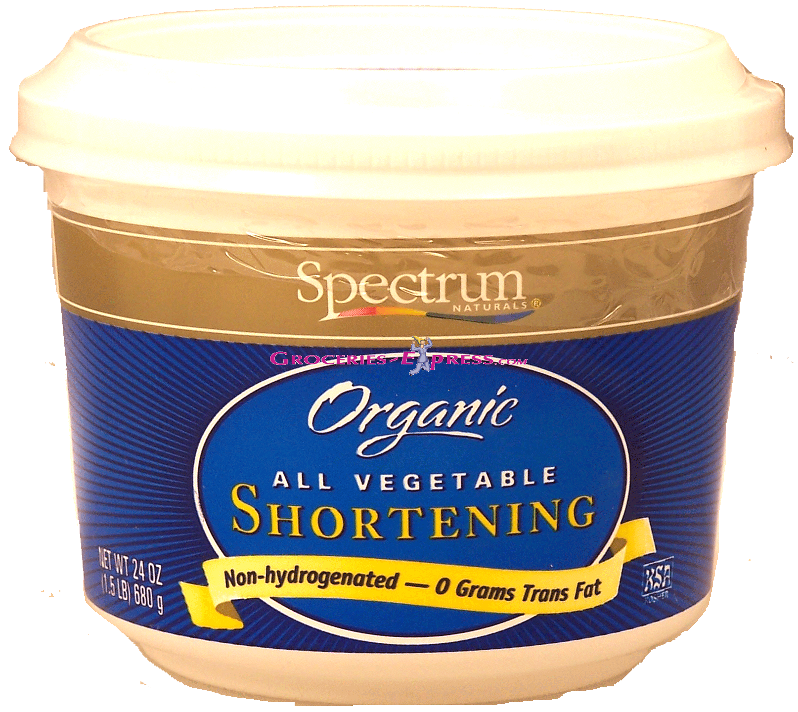 Spectrum Naturals  organic all vegetable shortening Full-Size Picture